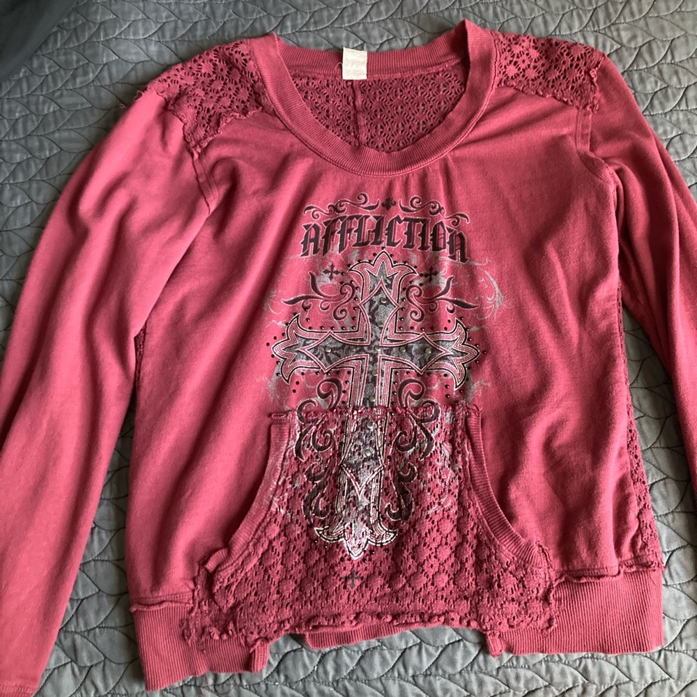 Affliction sweater